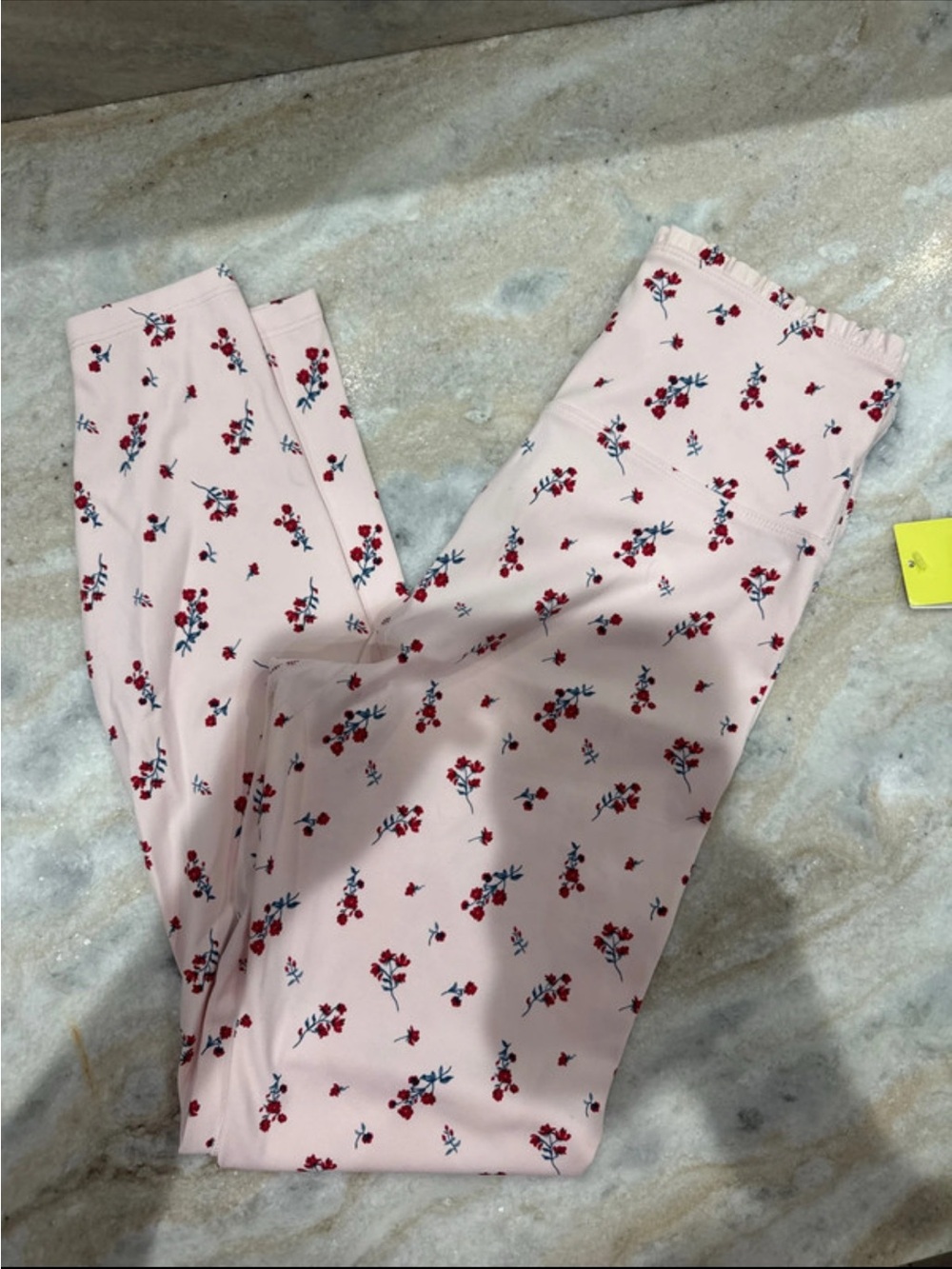 all in motion Pink Floral Leggings size small 🆕
